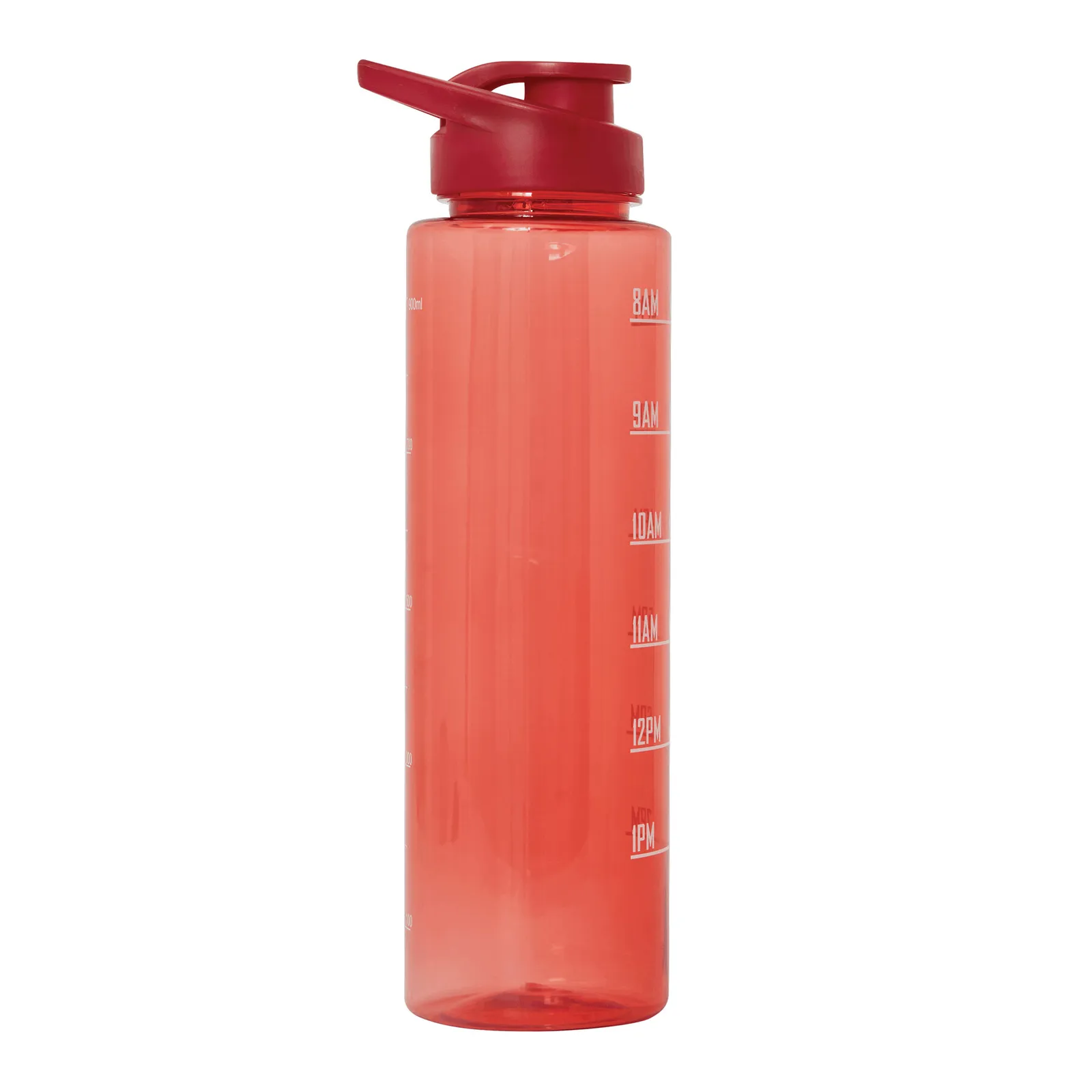 AQUA LEVEL - Sport-Trinkflasche, rot – Bild 10