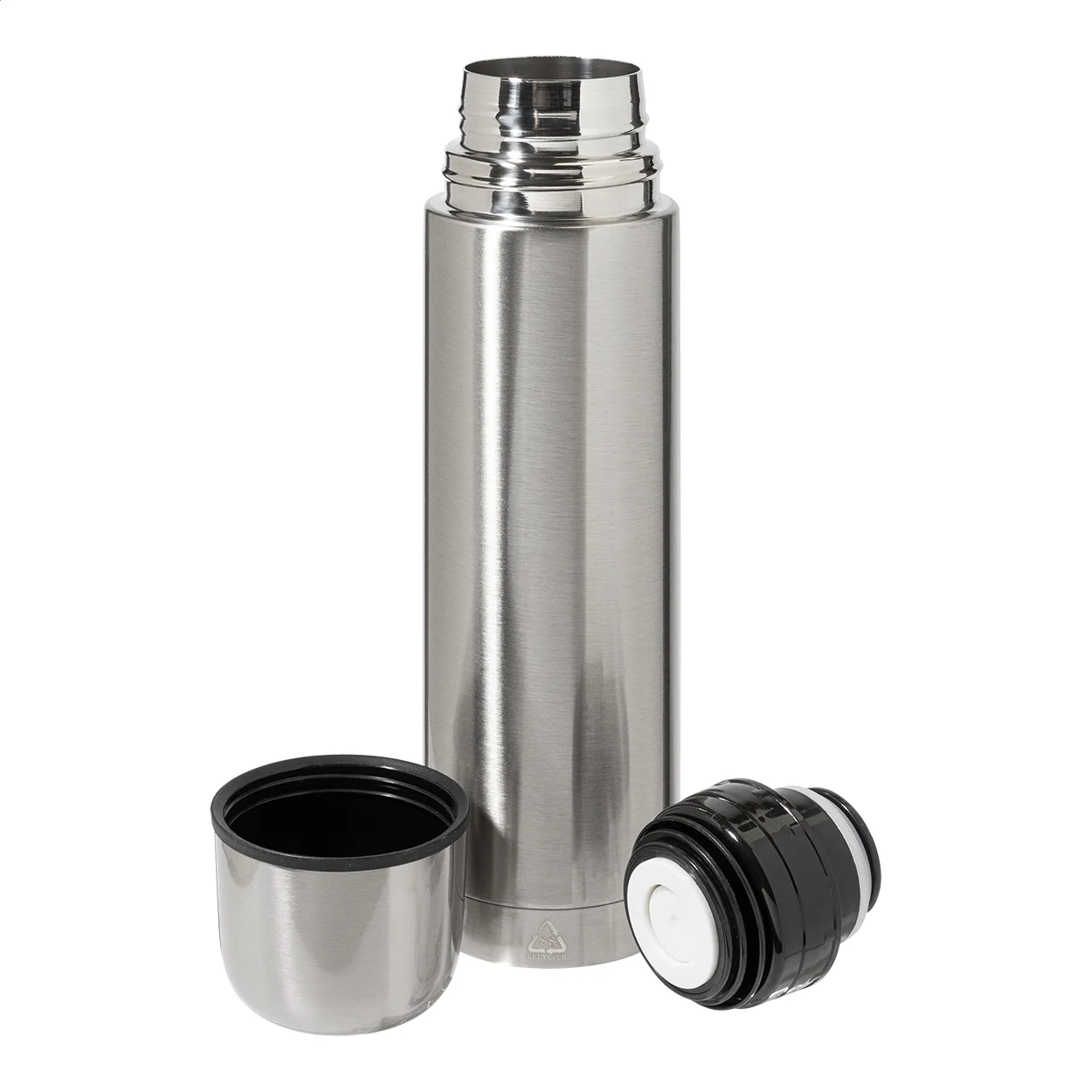 Vakuumflasche Rebusta, silber – Bild 2