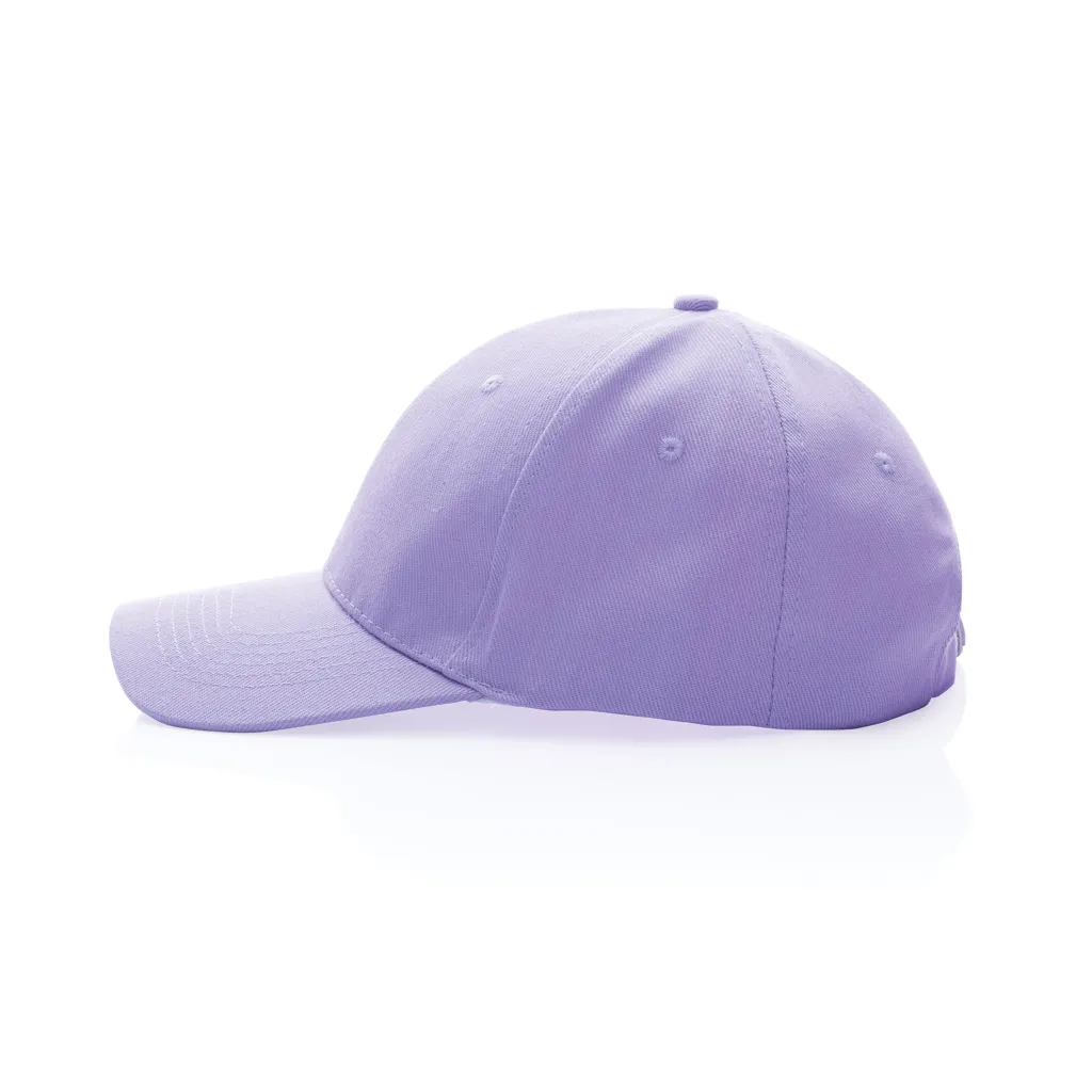 Impact 6 Panel Kappe aus 280gr rCotton mit AWARE™ Tracer, lavender – Bild 3