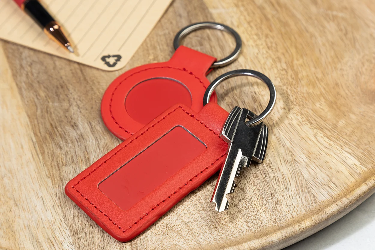 Schlüsselanhänger RPU ShineKey Orb, rot – Bild 5