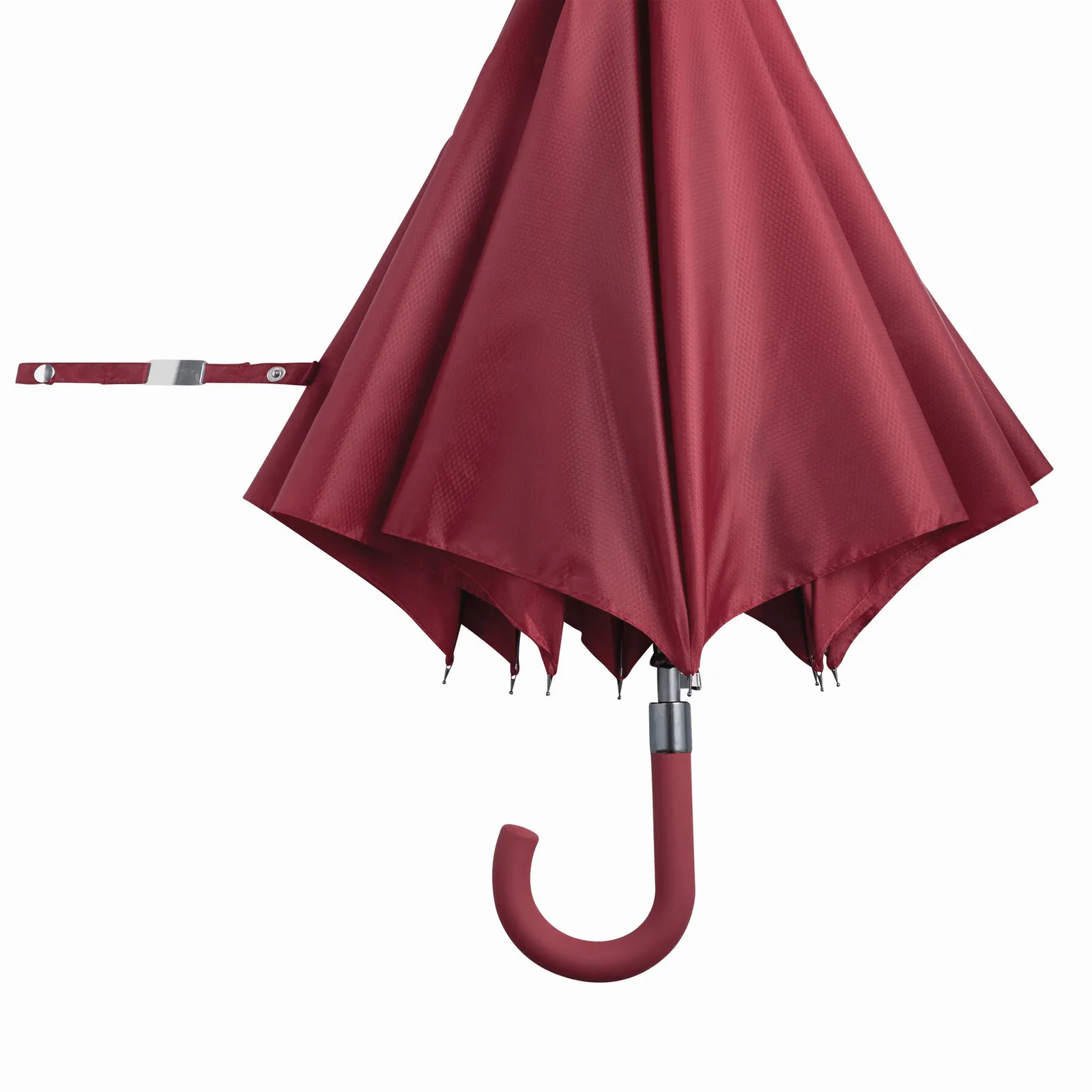 JUBILEE Umbrella, Automatik-Stockschirm, dunkelrot – Bild 4
