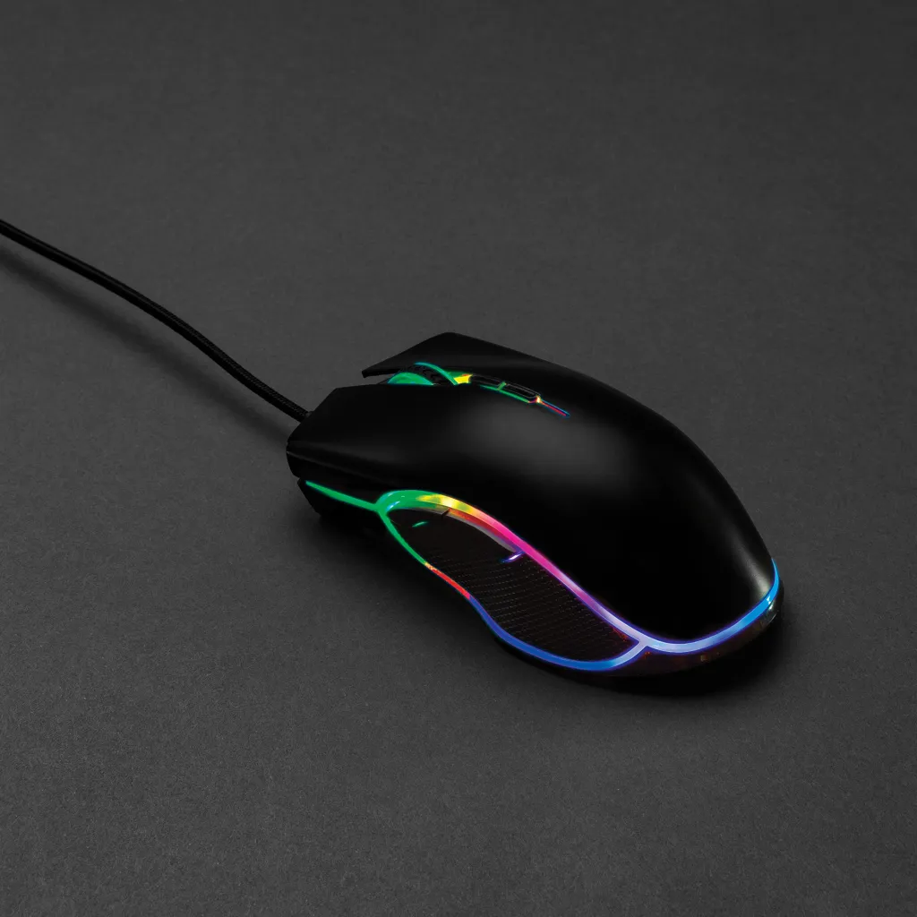 RGB Gaming Maus, schwarz – Bild 10