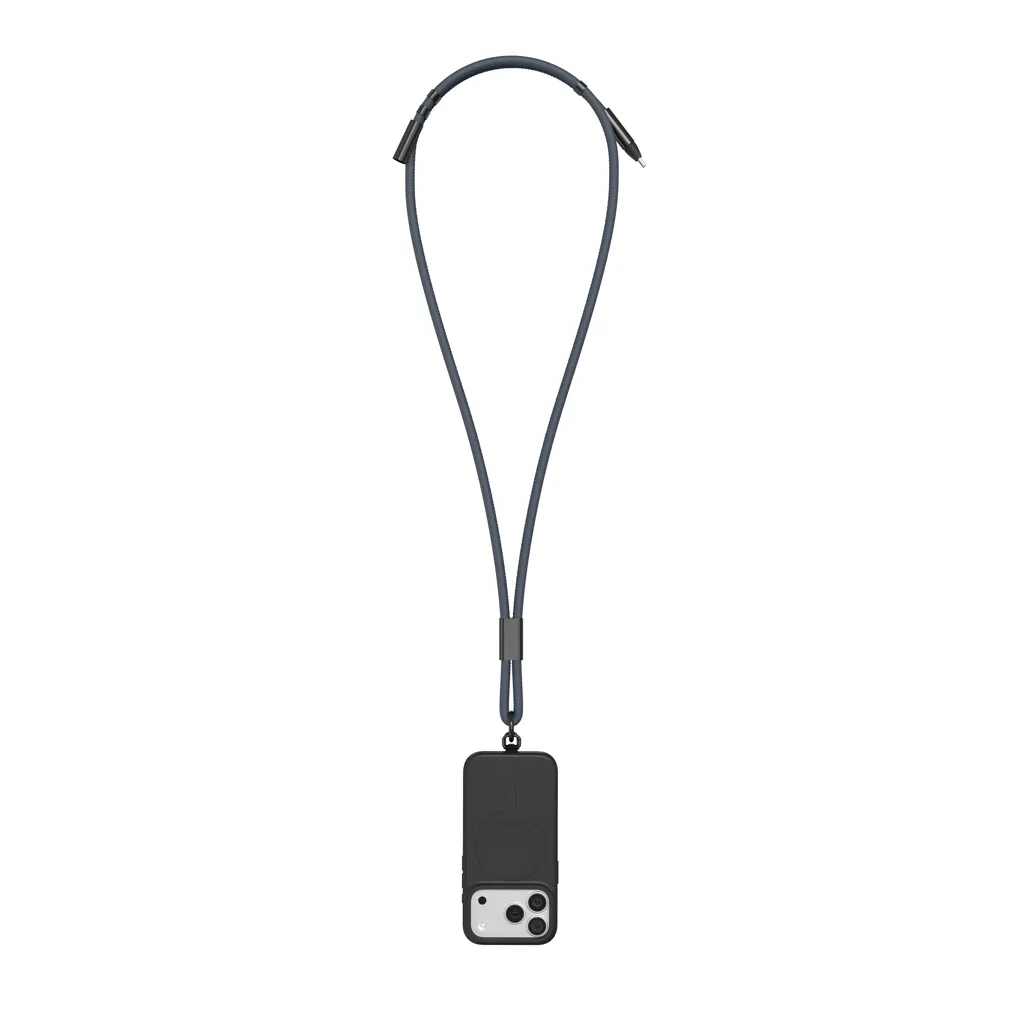 VINGA Baltimore RCS Ladekabel/Lanyard, navy blau – Bild 2