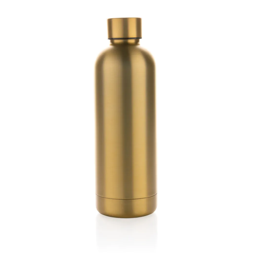 Impact Vakuumflasche aus RCS recyceltem Stainless-Steel, gold – Bild 2