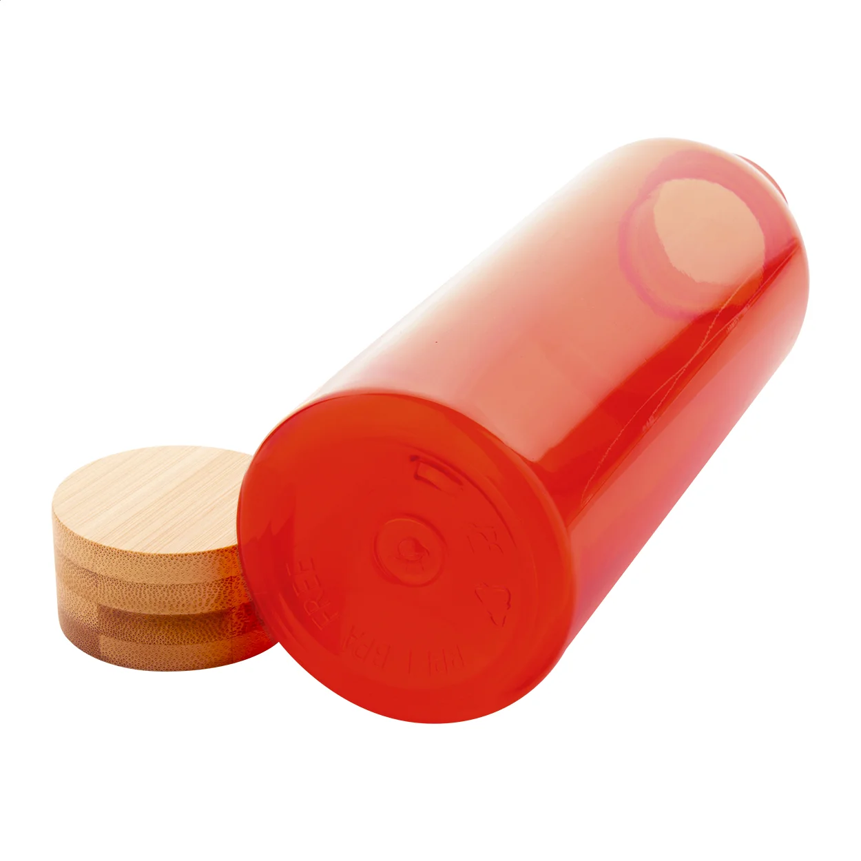RPET-Sportflasche Pemboo, rot – Bild 3