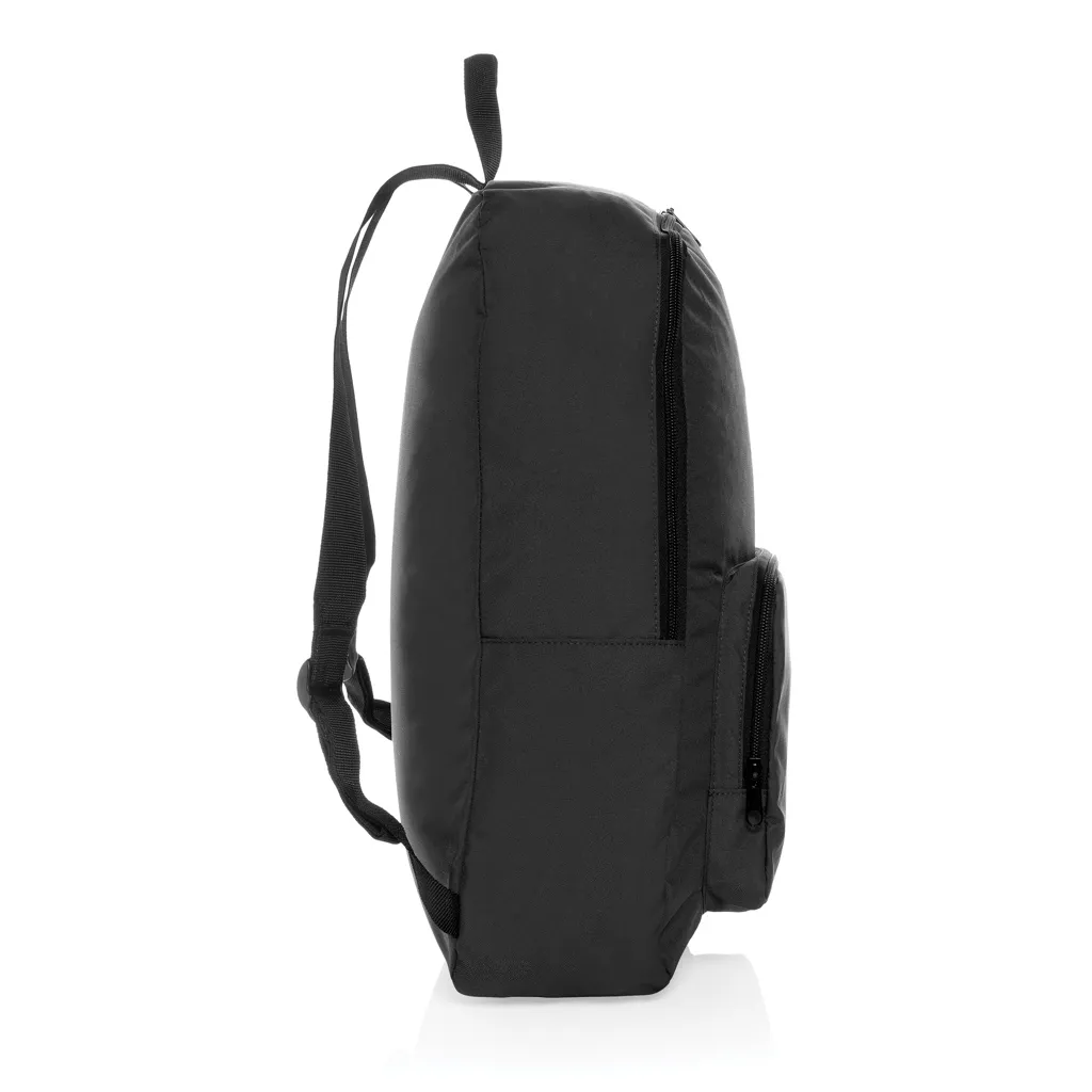 Dillon AWARE™ RPET faltbarer klassischer Rucksack, schwarz – Bild 3