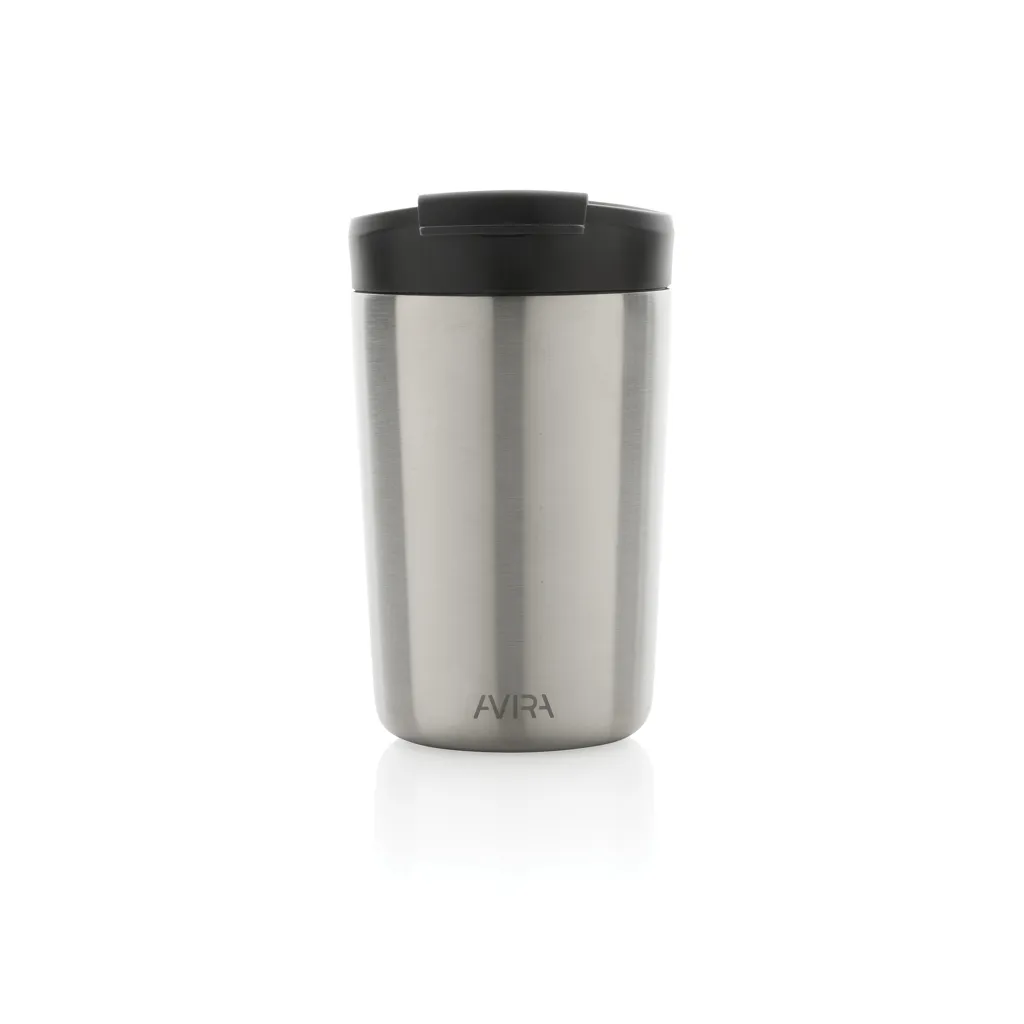 Avira Alya RCS recycelter Stainless-Steel Becher 300ml, silber – Bild 4
