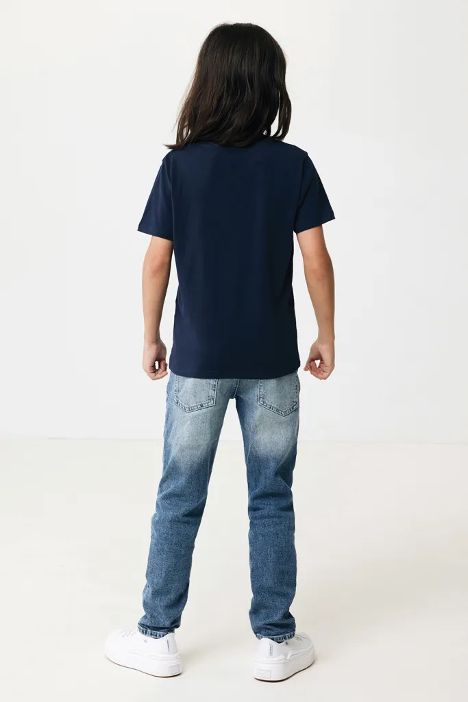 IQONIQ Koli Kids T-Shirt aus recycelter Baumwolle, navy blau – Bild 5