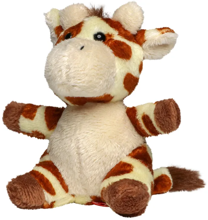 Schlüsselanhänger Giraffe, gelb/braun – Bild 3