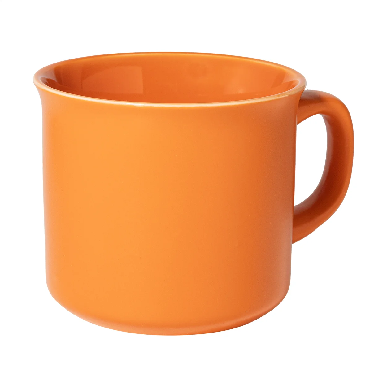 Matter Vintage-Becher Woodstock Flat, orange – Bild 2