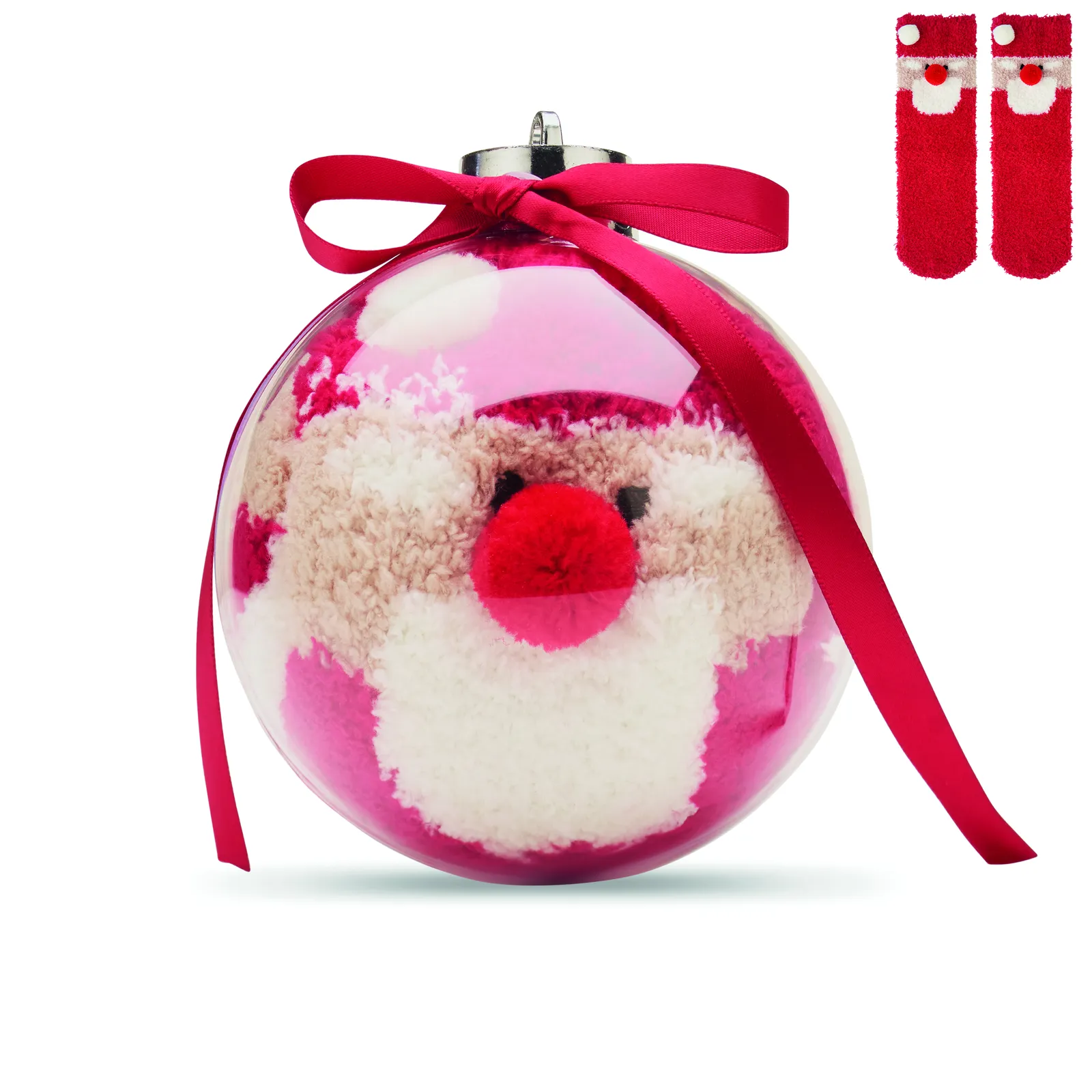 SNUG L Weihnachtsbaumkugel mit Socken