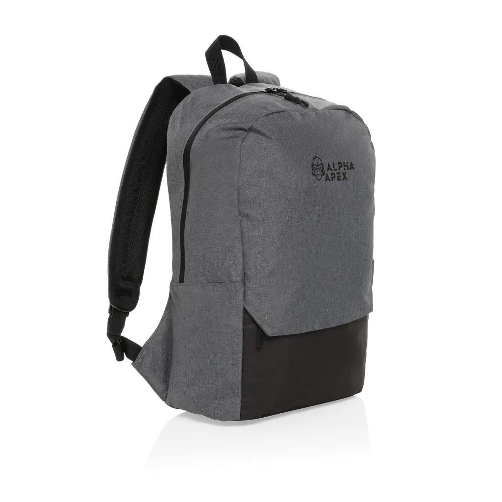 Kazu AWARE™ 15,6" RPET Laptop-Rucksack, grau – Bild 6
