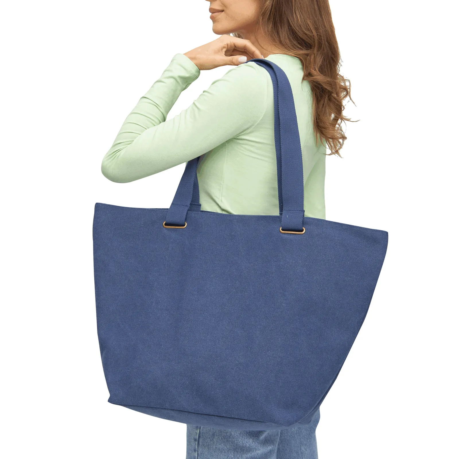 KORSIKA - Strandtasche, dunkelblau – Bild 6