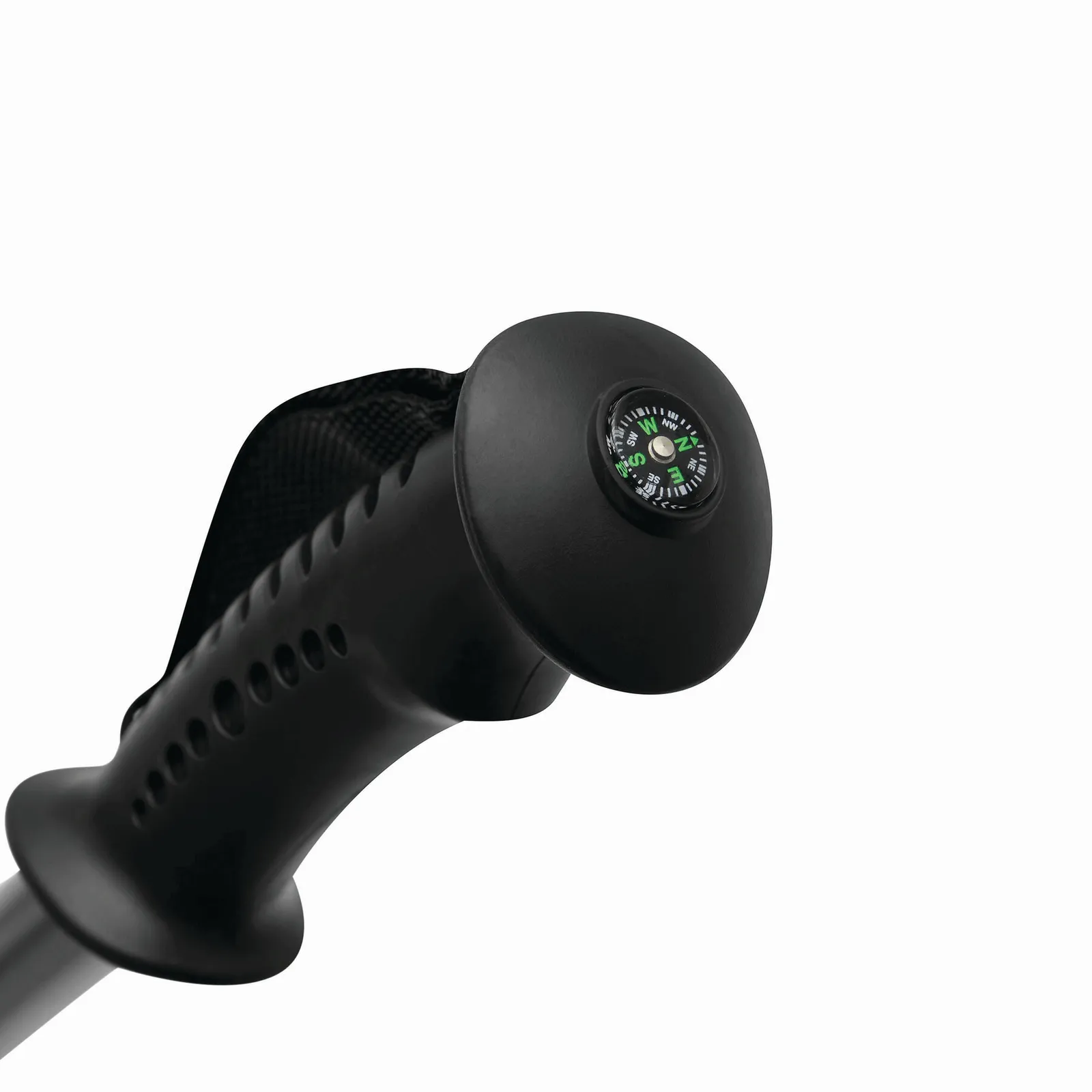 FIT AND FUN - Ausziehbare Trekking-Stöcke schwarz, silber, schwarz, silber – Bild 4