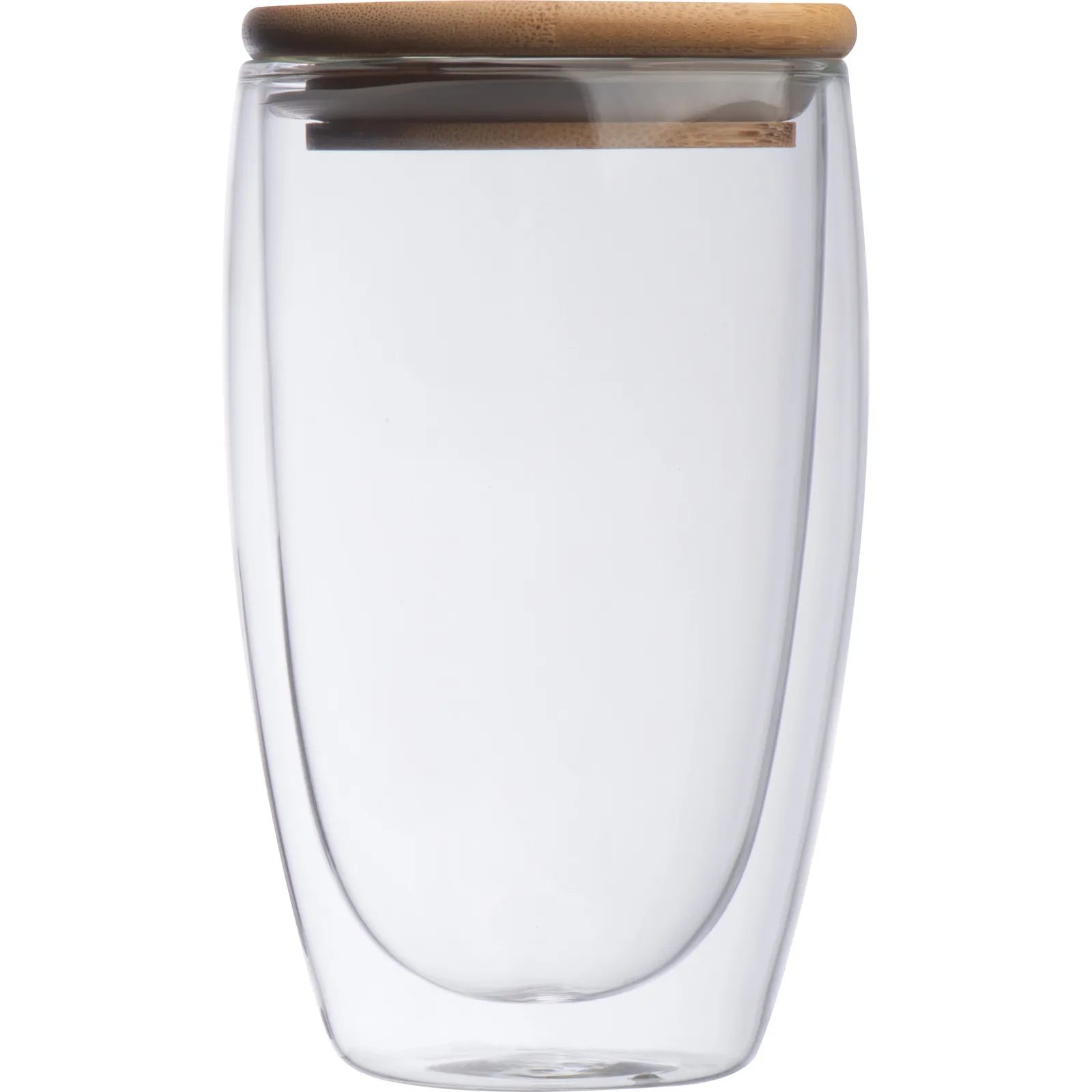 Doppelwandiges Glas Zakopane, transparent – Bild 2