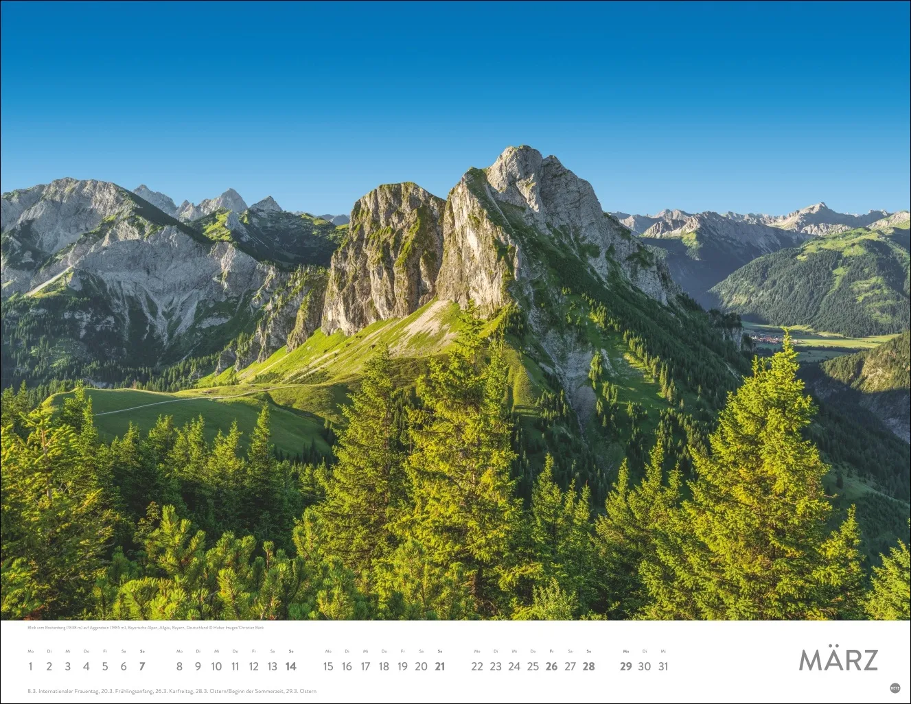 Faszination Alpen Posterkalender 2027 – Bild 4