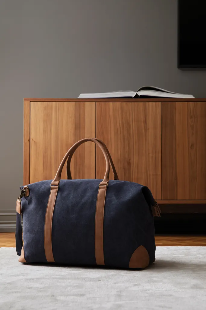 VINGA Bosler Seesack aus RCS recyceltem Canvas, navy blau – Bild 4