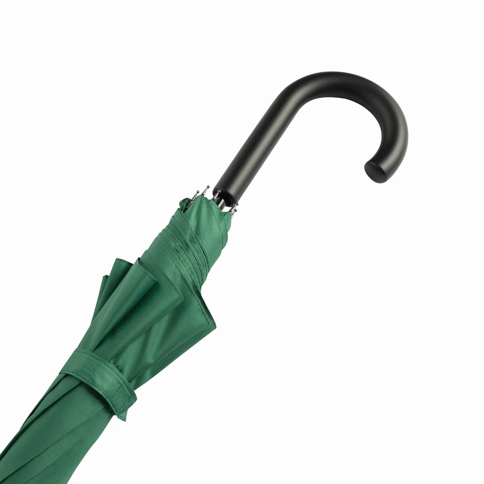 WIND Umbrella, Windproof-Stockschirm, dunkelgrün – Bild 6