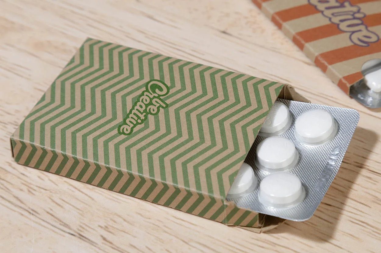 Minzbonbons CreaMint 10 Eco in individuaeller Verpackung, natur – Bild 6