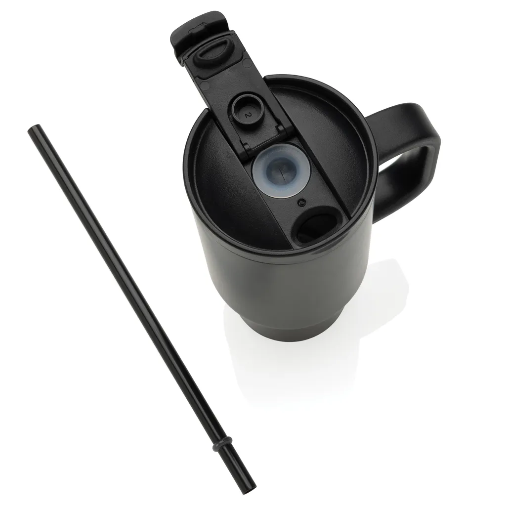 Cruiser kompakter, auslaufsicherer RCS rec. Becher 480ml, schwarz – Bild 4