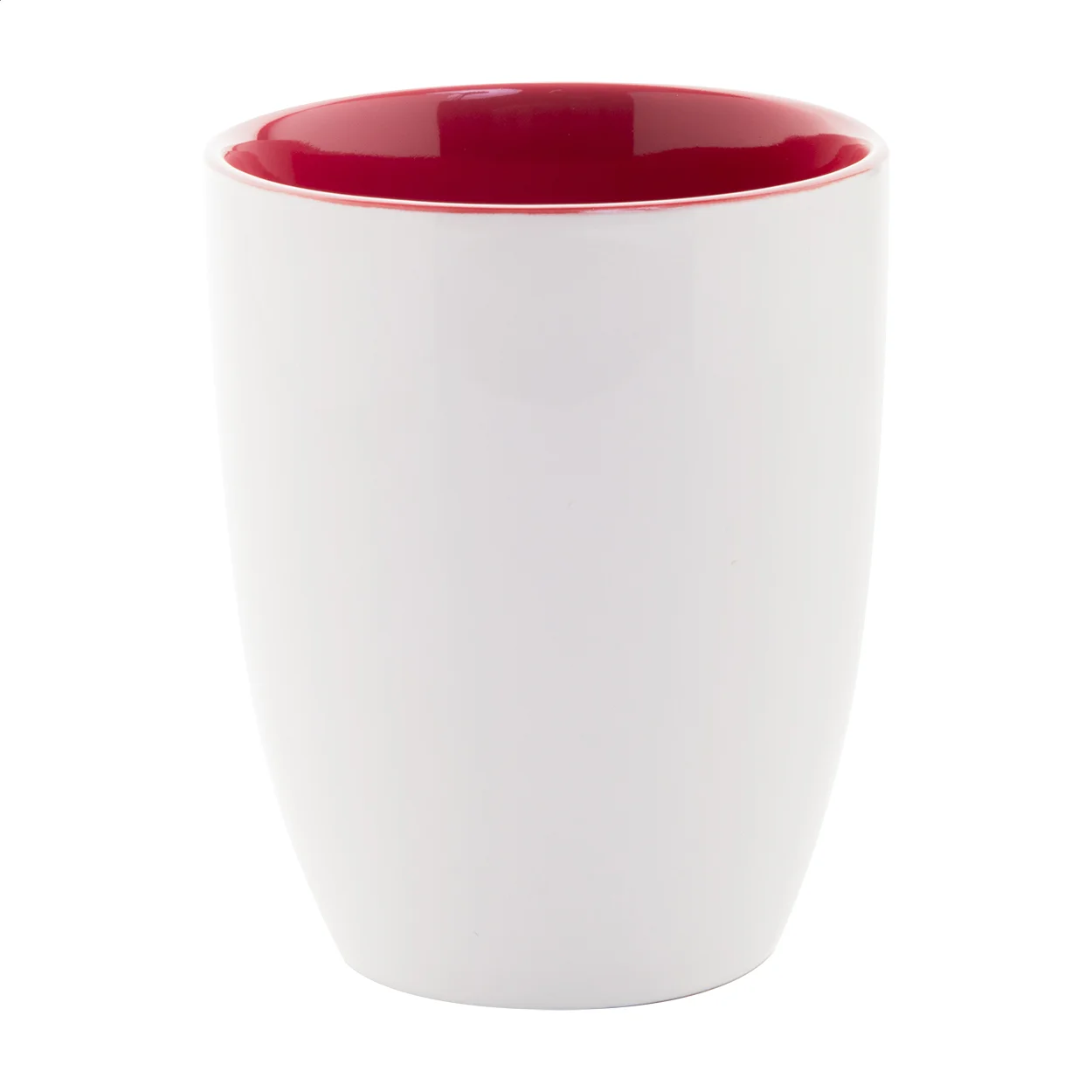 Tasse Maia, rot, weiß – Bild 2
