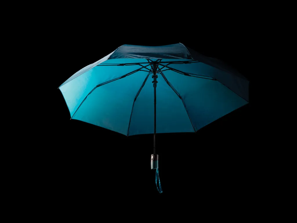 21" Impact AWARE™ 190T Mini-Regenschirm mit Auto-Open, verdigris – Bild 9