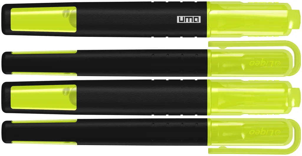 LIQEO HIGHLIGHTER PEN Textmarker neongelb, neongelb – Bild 2
