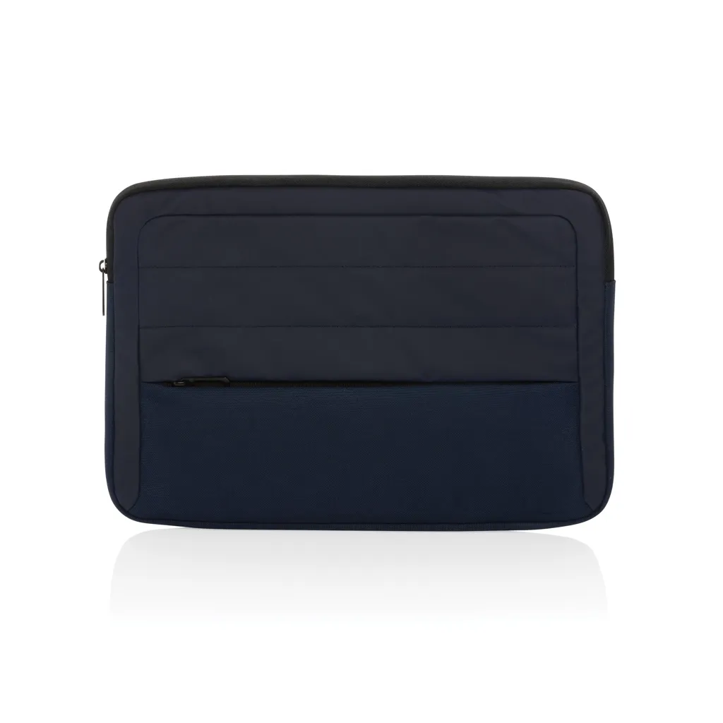 Armond AWARE™ RPET 15.6" Laptop-Sleeve, navy blau – Bild 2
