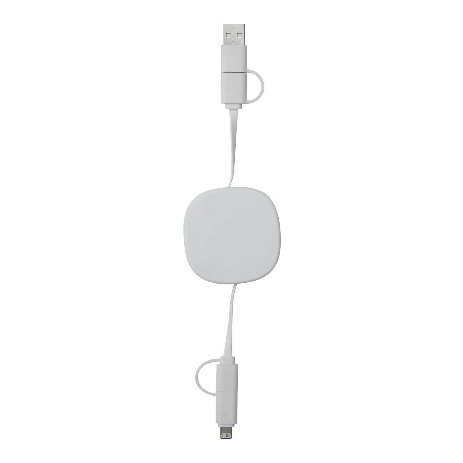 TRANSFER SQUARE - Lade- und Datenkabel, weiß – Bild 3