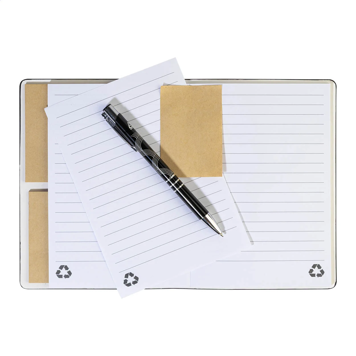 Notizbuch Krappuk aus RPU, schwarz – Bild 7