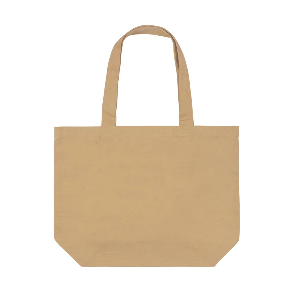 Impact Aware™ 240g/m² rcCanvas Shopper + Tasche, ungefärbt, braun – Bild 3