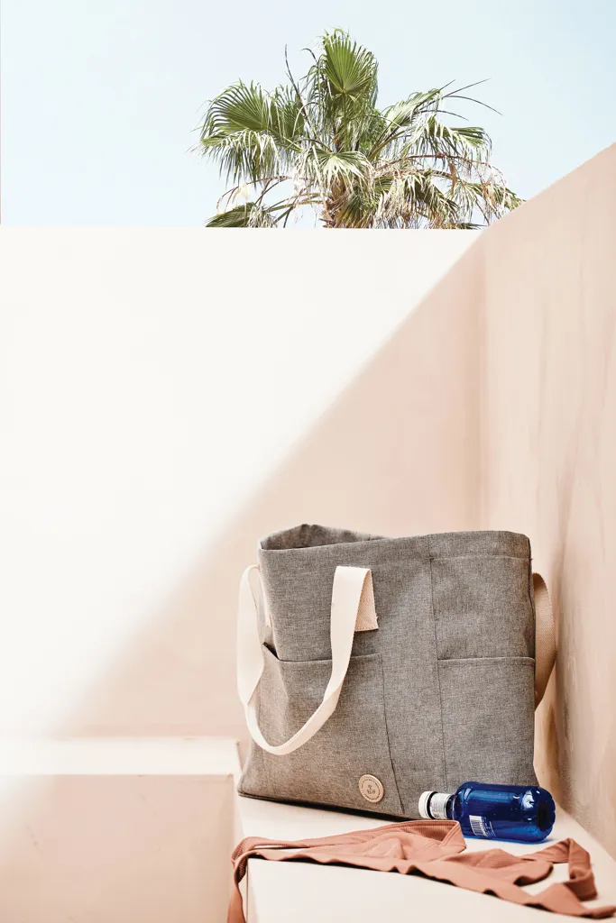 VINGA Sortino Strandtasche, grau – Bild 7