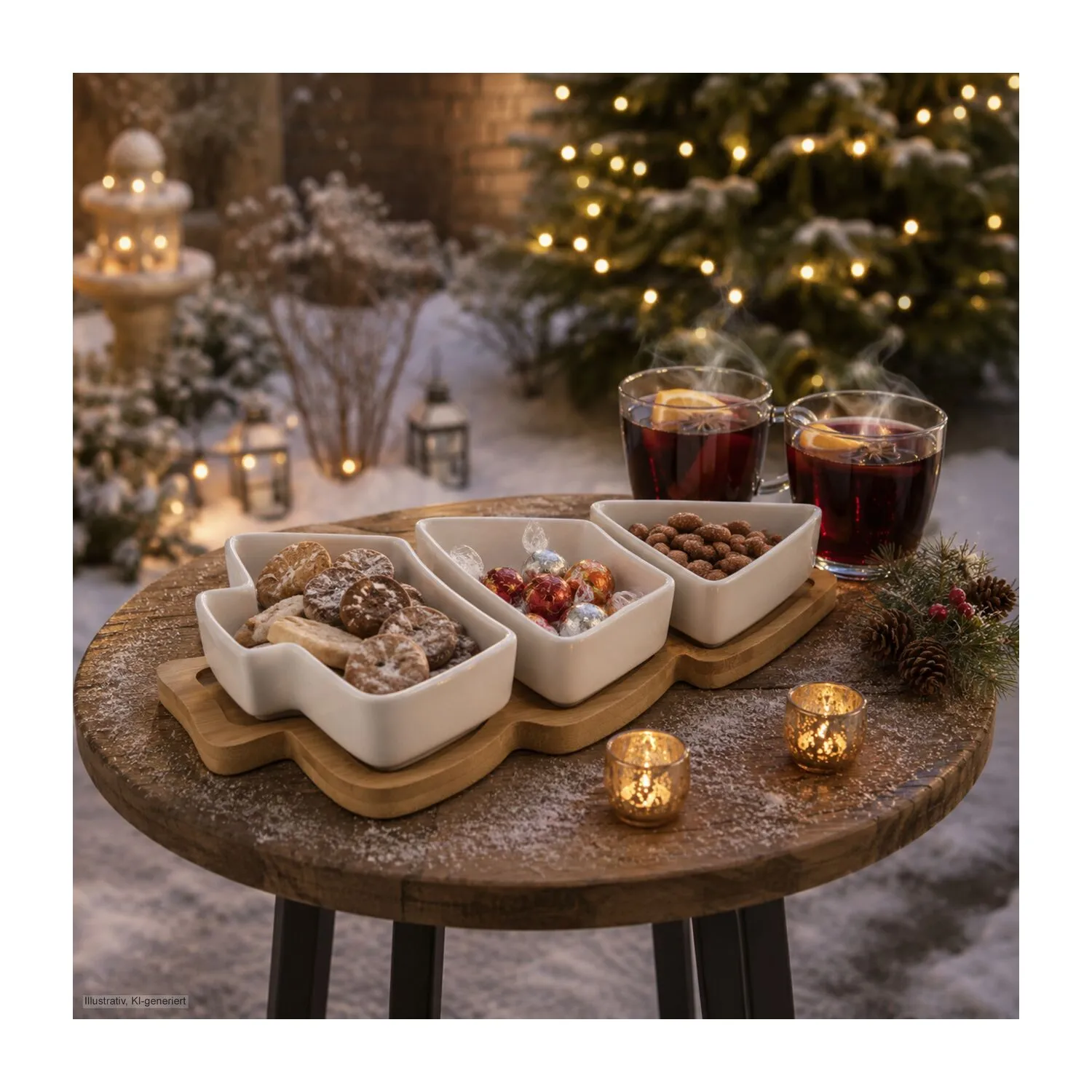Geschenkset / Präsenteset: Süßer Weihnachtsbaum, rot – Bild 10