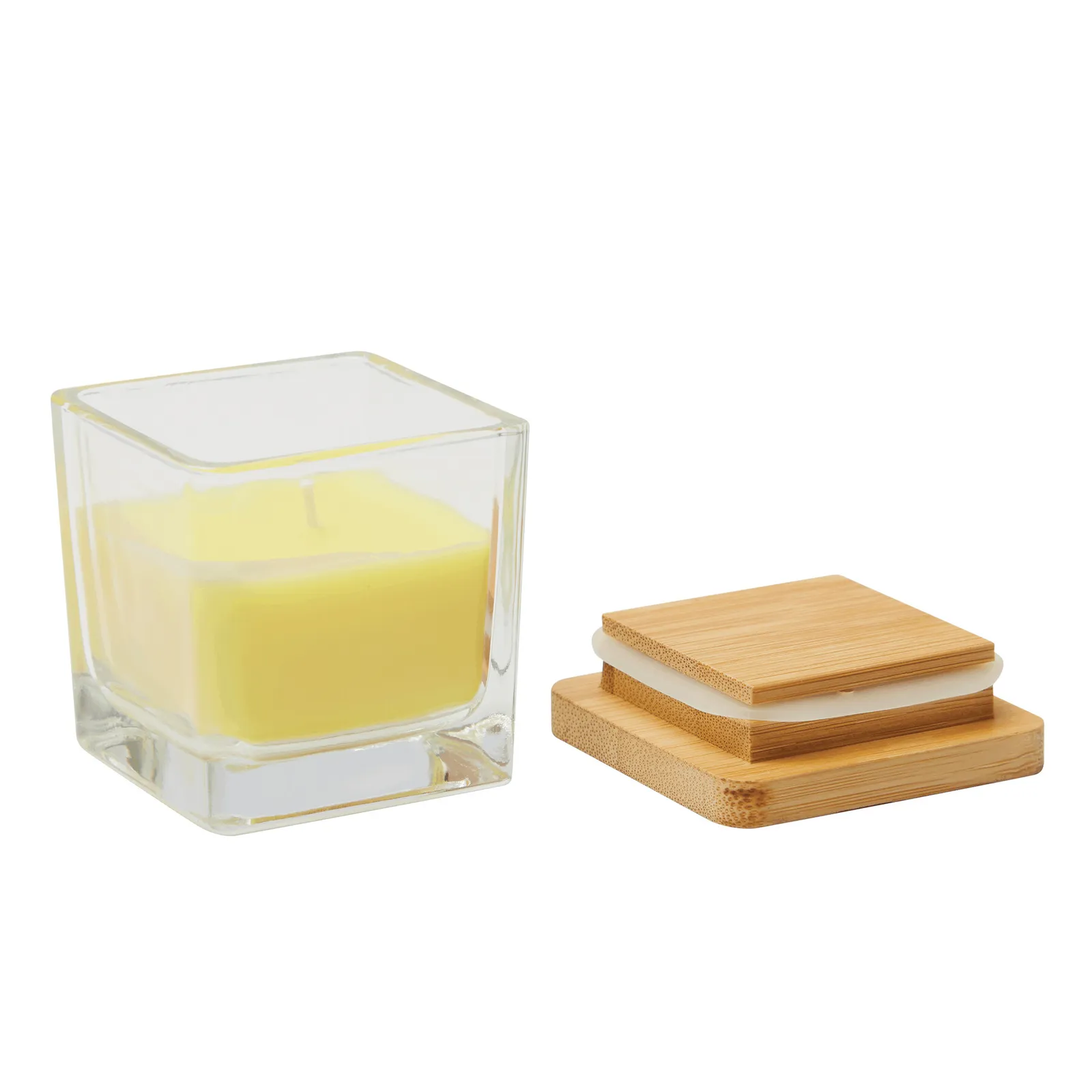VANILLA GLOW - Duftkerze GLOW, gelb, Zitrone – Bild 2