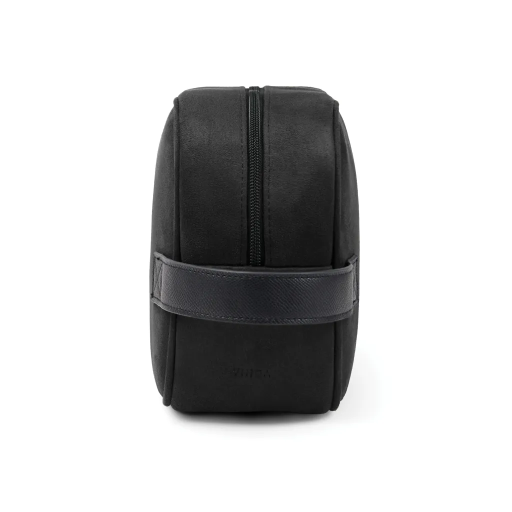 VINGA Marlow Kosmetiktasche aus RCS recyceltem Polyester, schwarz – Bild 3