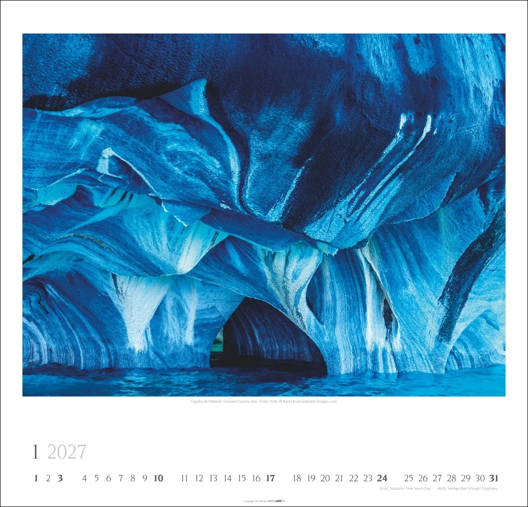 Wunder der Natur Wandkalender 2027 – Bild 2