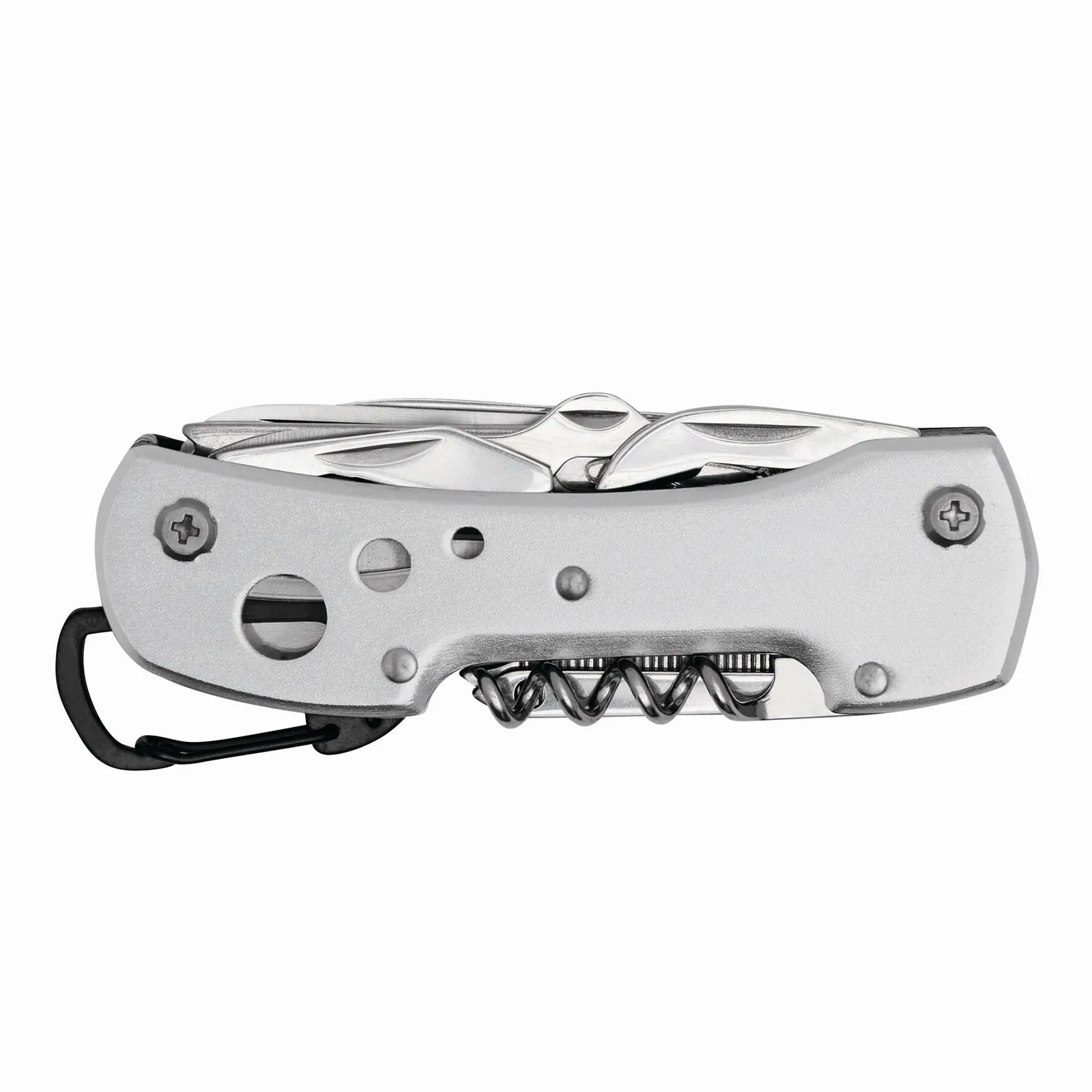 STRONG HELPER - Taschenmesser, 12-teilig, silber – Bild 3