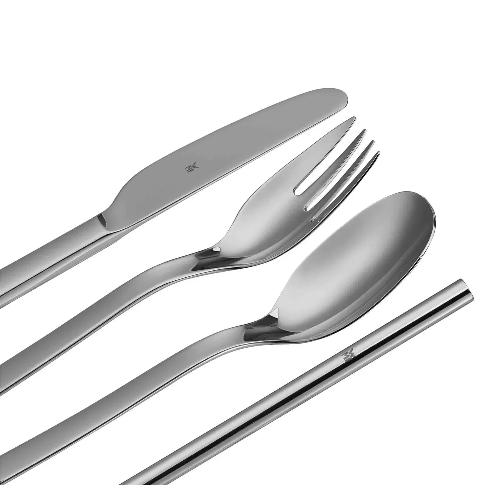 WMF My2Go Besteckset, Silber – Bild 4