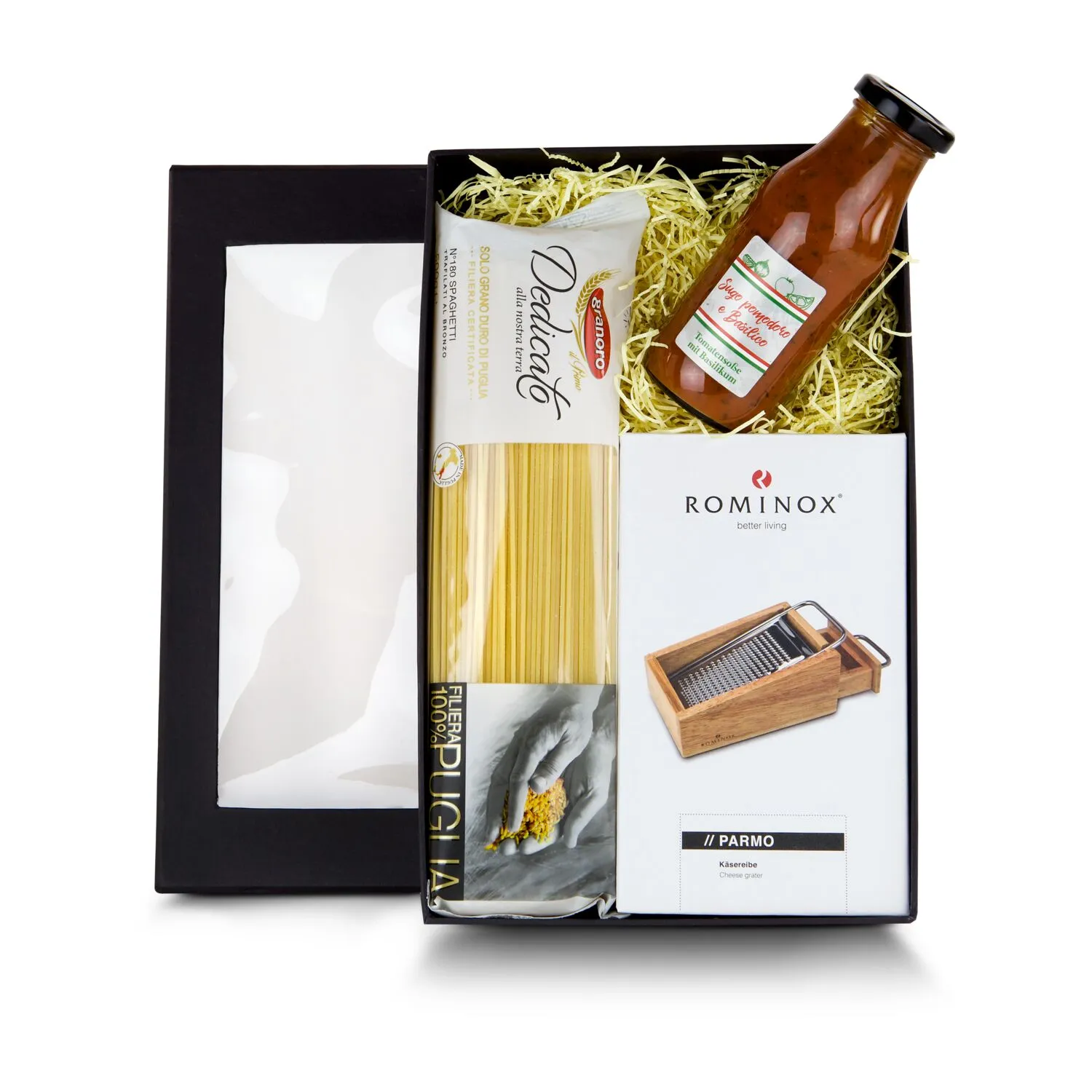 Geschenkset / Präsenteset: Die Parmesanreibe, beige – Bild 2