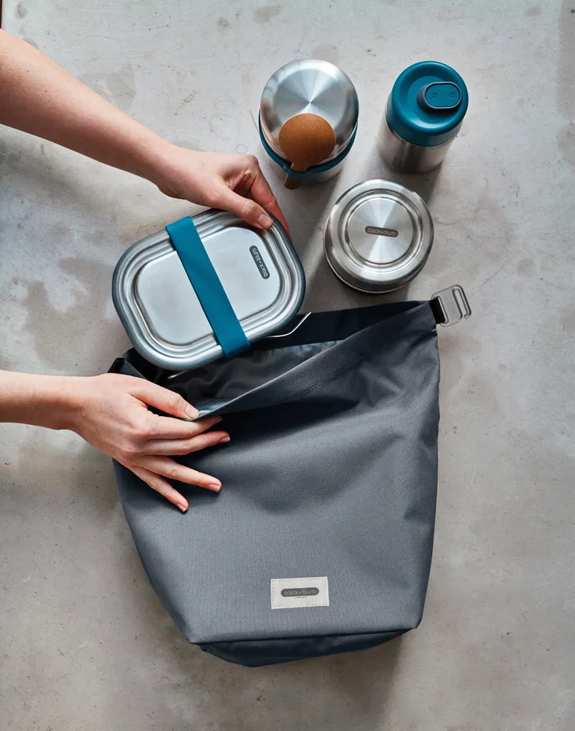 Black+Blum isolierte 6,7L Lunch & Kühltasche, grau – Bild 10