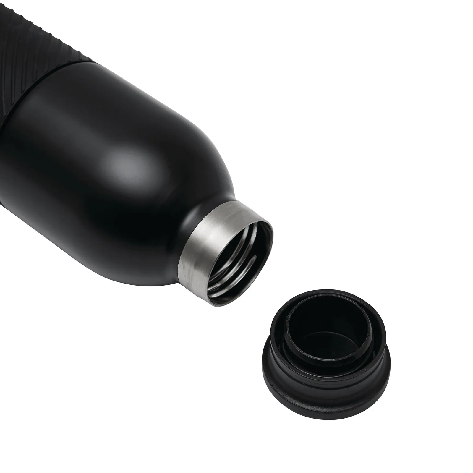 VACUGRIP - Vakuum-Isolierflasche, schwarz – Bild 4