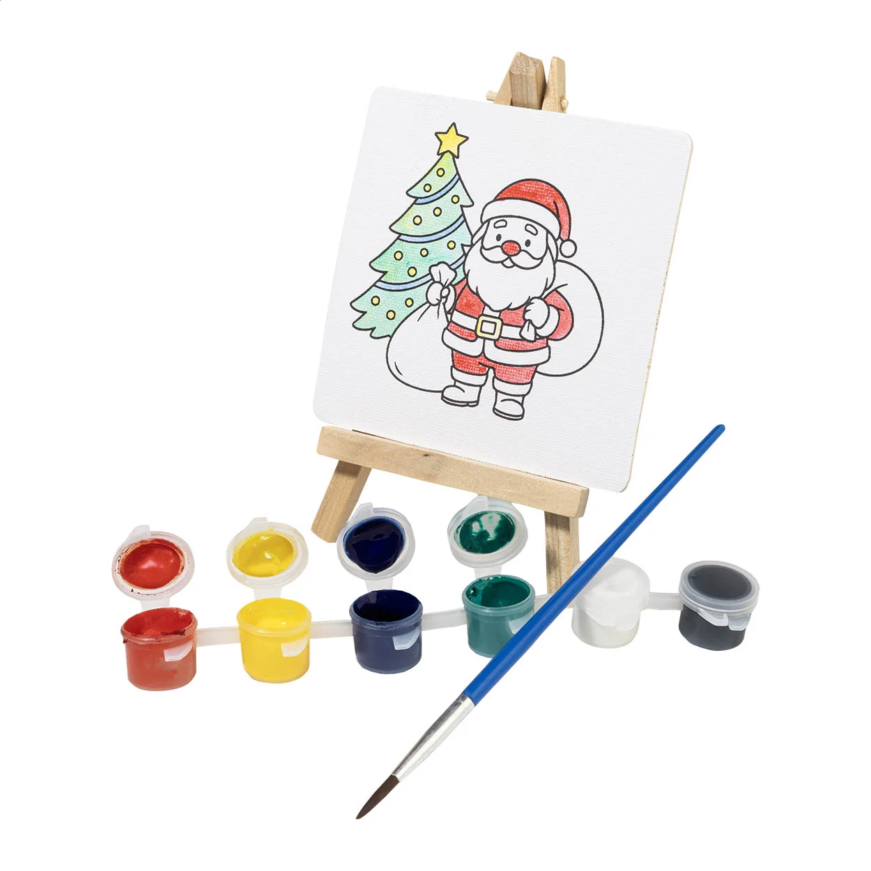 Weihnachtsmalset Malajul, natur, mehrfarbig – Bild 2