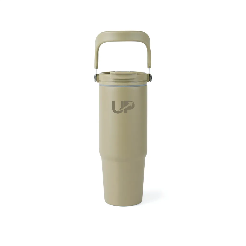 VINGA Eos Trek 880ml Flasche aus RCS rec. Stainless-Steel, grün – Bild 3