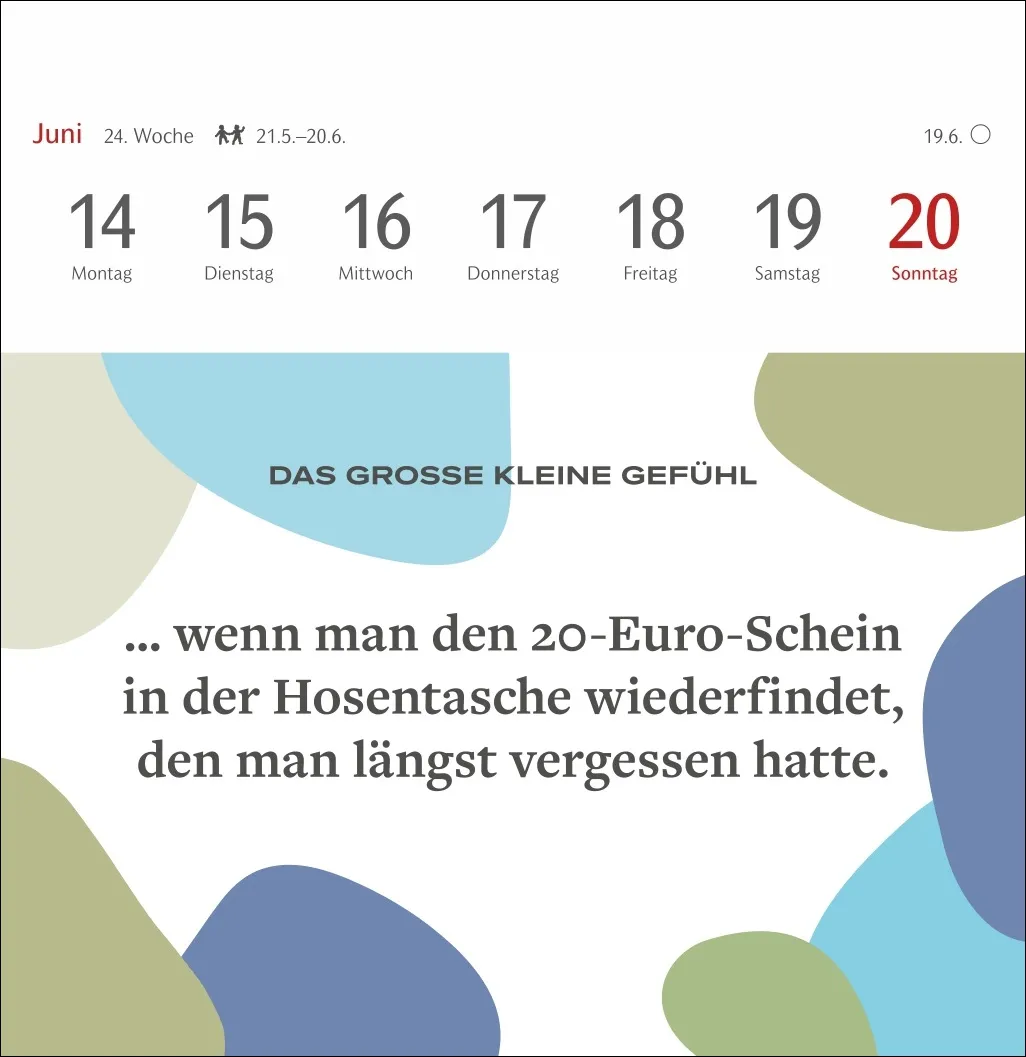 Das große kleine Gefühl Premium-Postkartenkalender 2027 – Bild 12