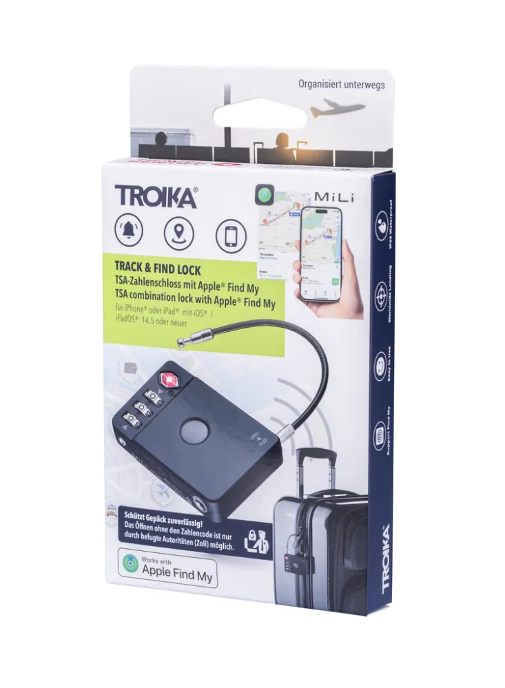 TSA-Kofferschloss TRACK & FIND LOCK, schwarz – Bild 6