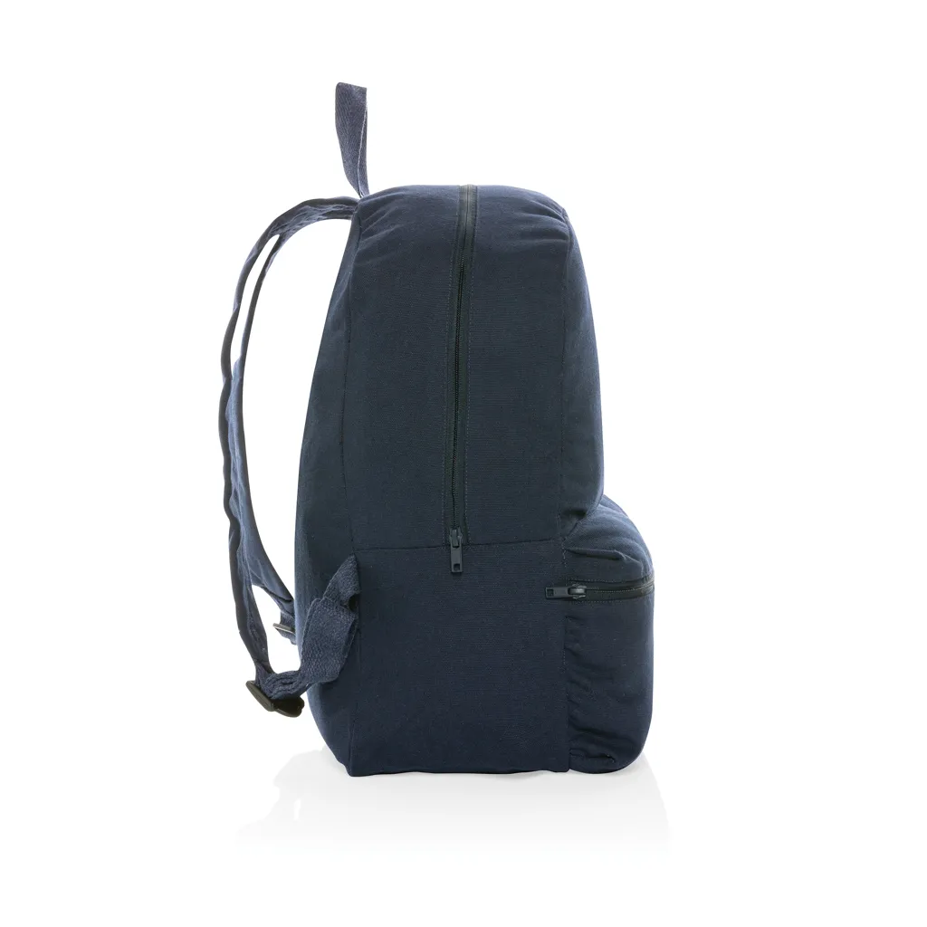 Impact Aware™ 285g/m² rCanvas-Rucksack, ungefärbt, navy blau – Bild 3