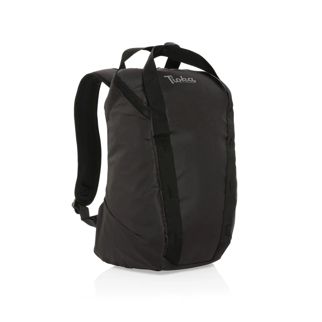 Sienna AWARE™ RPET 14" Everyday Laptop-Rucksack, schwarz – Bild 6