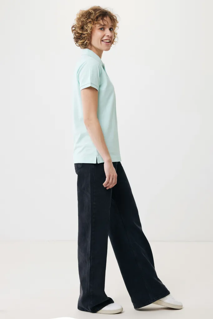 IQONIQ Yosemite Damen Piqué-Poloshirt aus rec. Baumwolle, crushed mint – Bild 7