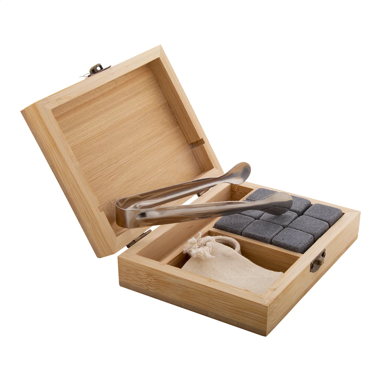 Steineiswürfel-Set Bourbon, natur – Bild 2