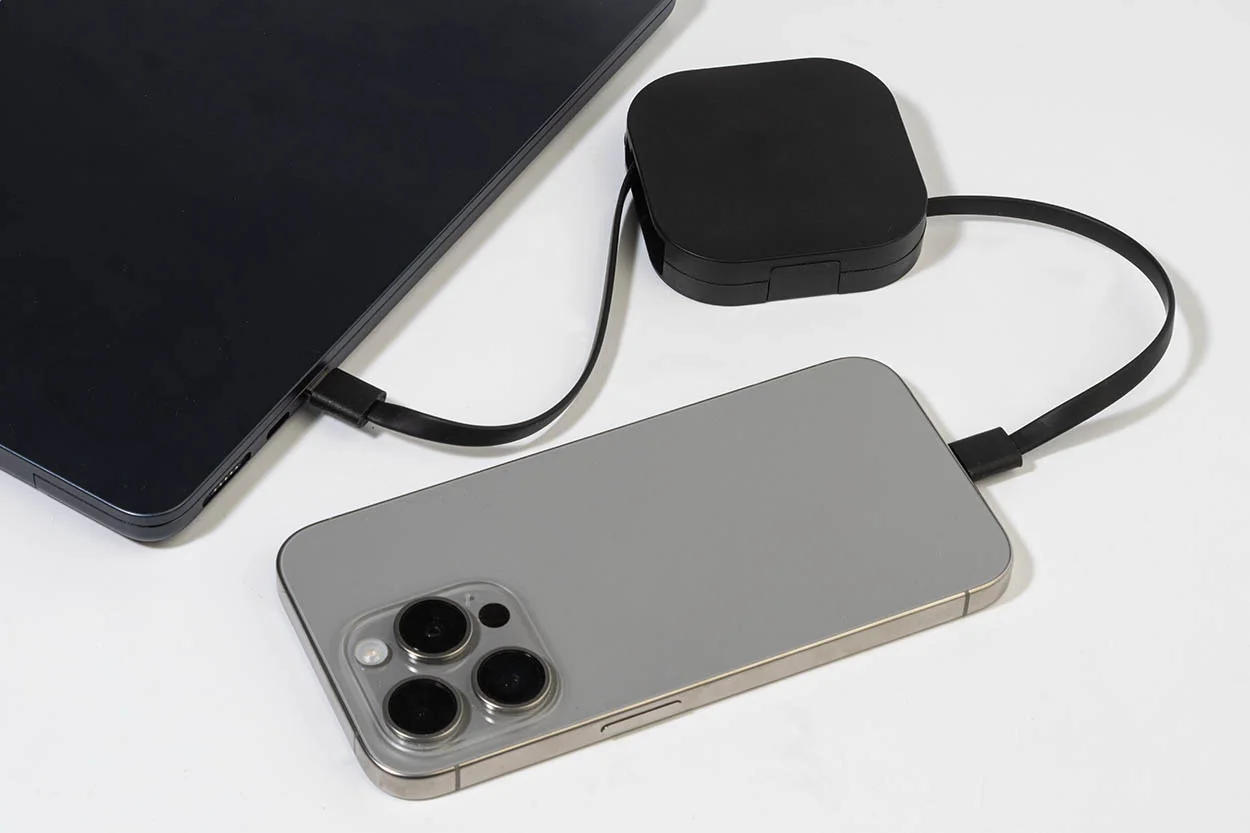 60W USB-C-Kabel aus RABS Hobsle, schwarz – Bild 5